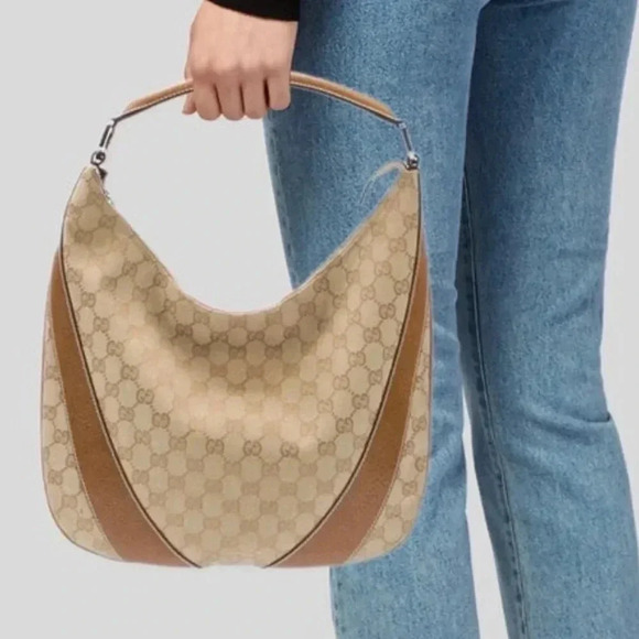 Gucci M GG Canvas Hobo - used - Picture 4 of 5